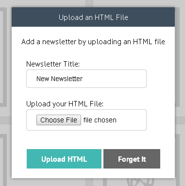 Html upload file